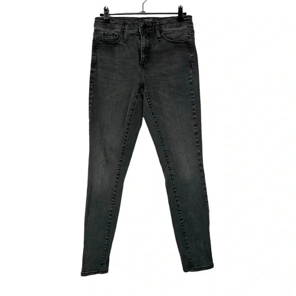 Universal Thread Dark Gray High Rise Skinny Jeans 2 - Picture 1 of 3